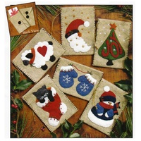 Gift Bag Ornaments Pattern ONLY