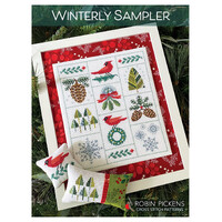 Winterly Sampler Cross Stitch Pattern