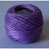 Rose Purple Pearl Cotton #8 10gm/95yds