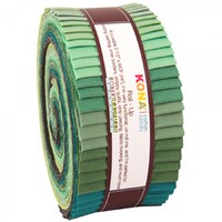 Kona Cotton Jelly Roll Strips- Spring Meadows 40pc