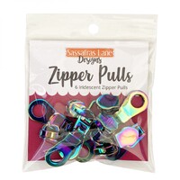 Rainbow Iridescent Zipper Pulls
