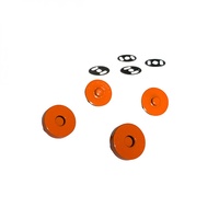 Magnetic Snaps - ORANGE - 3/4 in wide