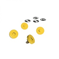 Magnetic Snaps - YELLOW - 3/4 in wide