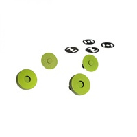 Magnetic Snaps - LIME - 3/4 in wide