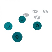 Magnetic Snaps - TEAL - 3/4 in wide