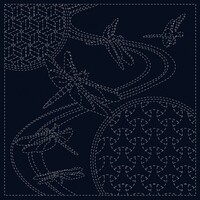 Sashiko Cloth - DRAGONFLY