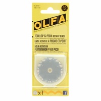 Olfa Rotary Blade SCALLOP- 45mm Refill