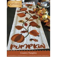 Country Pumpkin Applique Runner Pattern