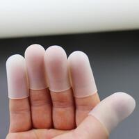 Silicone Finger Protectors - Set 5 Clear
