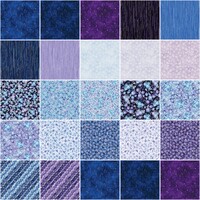 Shimmering Twilight - 5 in Squares -42pc