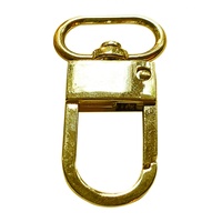 SKD - 3/4-inch wide Zipper Lock - Brass