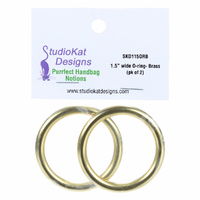 SKD - 1-1/2in wide O-Rings, Gold, (pk/2)