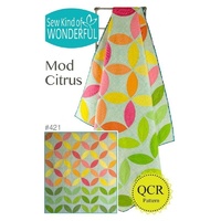 Mod Citrus Quilt Pattern by Sew Kind of Wonderful