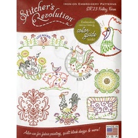 Folksy Farm Iron On Embroidery Patterns