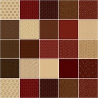 Redwood Cupboard 10in Squares 42pc
