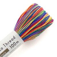 Sashiko Thread Large Skein Multi - 6 colours