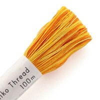 Sashiko Thread Large Skein Variegated Yellow and Orange