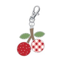  Lori Holt - Happy Enamel Charm - Cherries