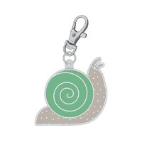 Calico Enamel Happy Charms Snail 