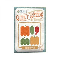 Calico Peppers Quilt Seeds Pattern