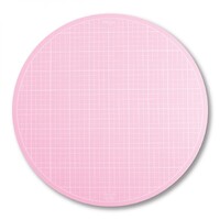 Sue Daley Round Rotating Cutting Mat 10in Pink