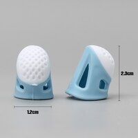 Silicone Thimble Medium / Small  Size - Light Blue