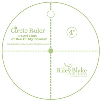 Lori Holt Circle Ruler 4in