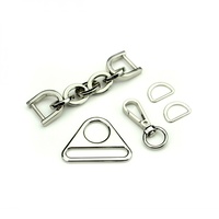 Brilliant Backpack Hardware Kit NICKEL