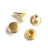 Rivet Set  Gold- Small 24pk