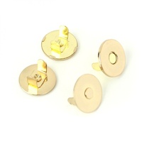 Sallie Tomato Magnetic Snap 3/4in - Gold (Set of 2)
