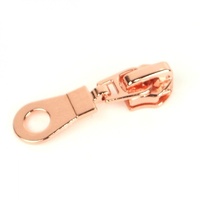 Donut #5 Zipper Sliders - Rose Gold