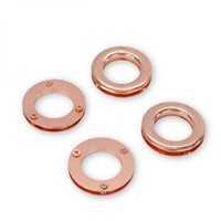 Sallie Tomato Four Screw Together Grommets 1" ROSE GOLD