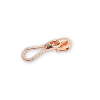 4 Nautical Zipper Pulls - ROSE GOLD
