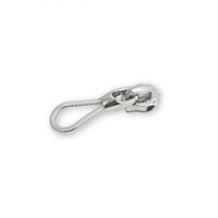 4 Nautical Zipper Pulls - NICKEL