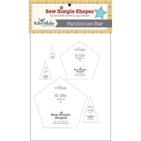 Lori Holt - Bee in My Bonnet Sew Simple Shapes Farmhouse Star Template Set