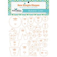 Lori Holt - Bee in my Bonnet Sew Simple Shapes- Autumn Love Templates