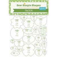 Lori Holt - Bee In my Bonnet Sew Simple Shapes Templates Bloom