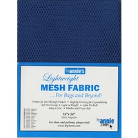 Mesh Fabric-Blast off Blue