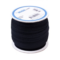 Fold Over Elastic- 3/4in Black