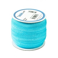 Fold Over Elastic- 3/4in Parrot Blue