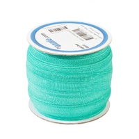 Fold Over Elastic- 3/4in Turquoise