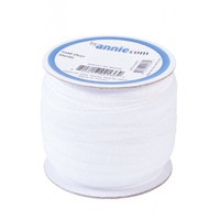 Fold Over Elastic- 3/4in WHITE byannie.com
