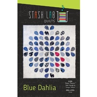Blue Dahlia Quilt Pattern