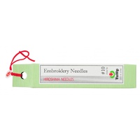 Tulip Hiroshima Embroidery Needles No 10 Sharp Tip