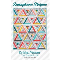 Semaphore Stripes Quilt Pattern from Krista Moser