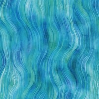 Ocean Tides of Colour - Blue Seagrass