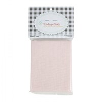 Lori Holt | Vintage Evenweave Cloth | 14 ct | Barely Pink