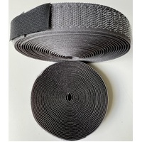 Velcro - Hook n Loop Non Adhesive - Gray