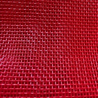 Vinyl Mesh   - Red (36 x 18 inches)