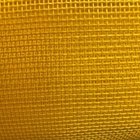 Vinyl Mesh -  Yellow (36 x 18 inches)